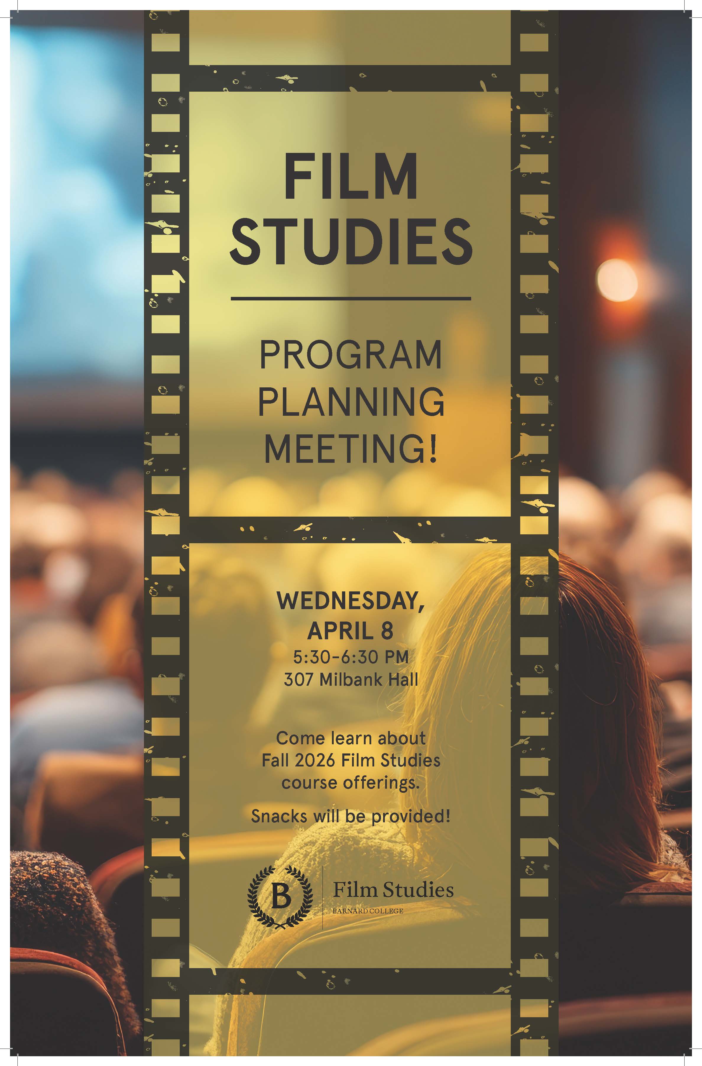 Film Studies Program Planning Meeting